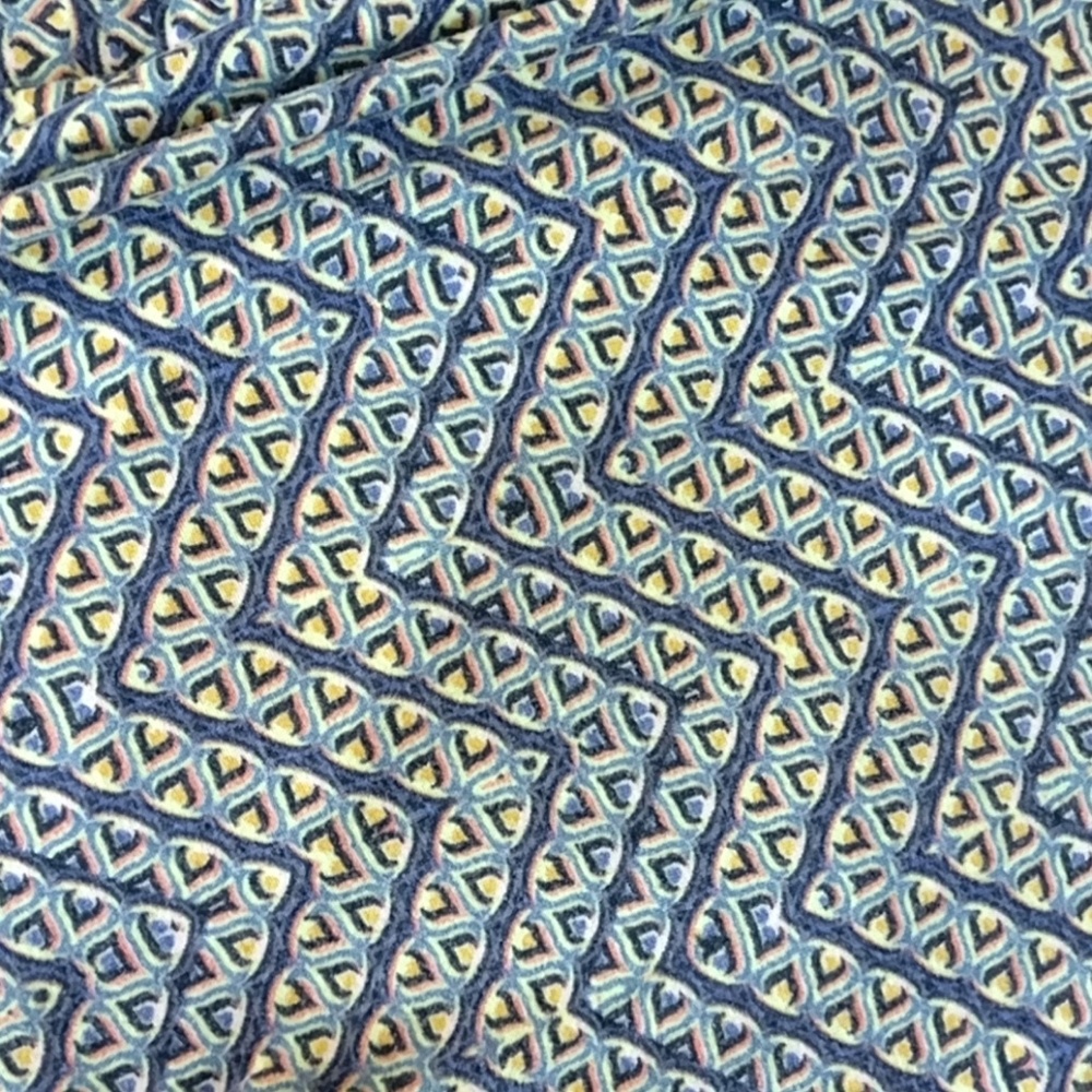 Blues and Yellow Lularoe TC Leggings